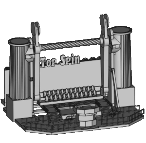 Top Spin – Spektakuläres Fahrgeschäft für deine Miniatur-Kirmes