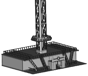 Free Fall Tower – Atemberaubender Nervenkitzel für deine Miniatur-Kirmes